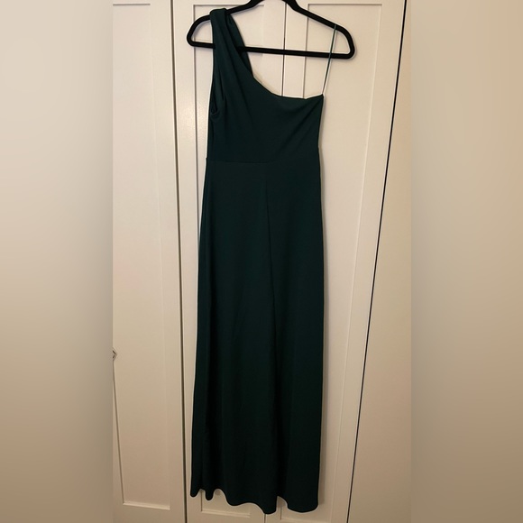 BIRDY GREY KIRA DRESS - Crepe Emerald - Bridesmaid Dress - Picture 4 of 10